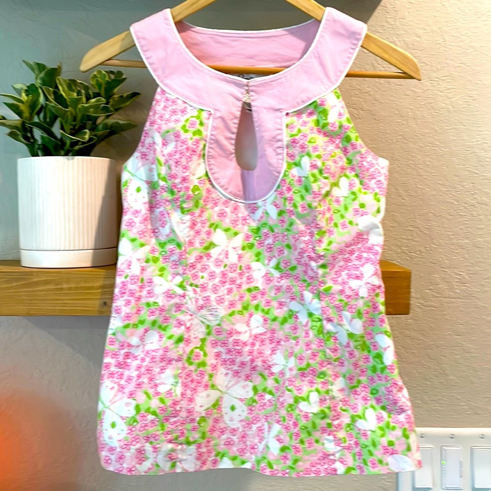 Vintage Lilly Pulitzer top. Size 0